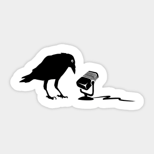 CorvidMic Sticker